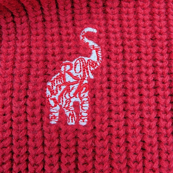 Emerson Street Clothing Co Sz Medium Alabama Crimson Tide Red and White Sweater - Picture 4 of 9